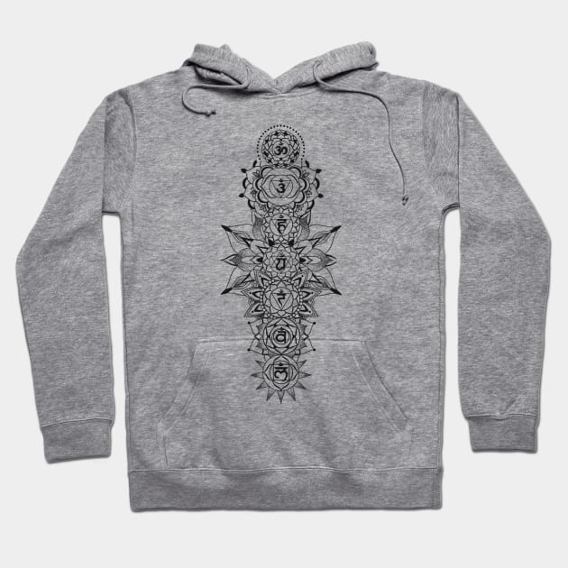 Chakra design Hoodie by Rachellily